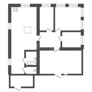 Дом 90м², 1-этажный, участок 7 сот.  
