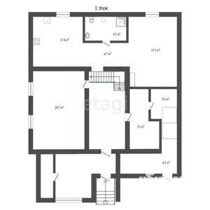 Дом 274м&sup2;, 3-этажный, участок 10 сот.  