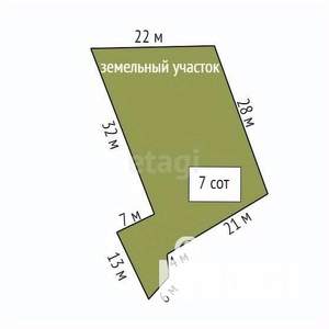 Дача 36м², 1-этажный, участок 7 сот.  