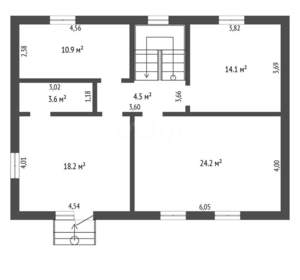 Дом 168м², 2-этажный, участок 812 сот.  