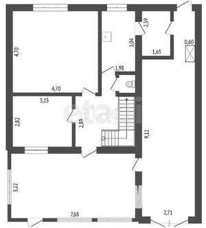Дом 106м², 2-этажный, участок 7 сот.  