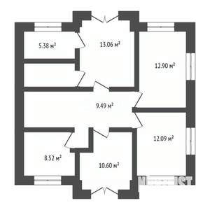 Дом 230м&sup2;, 2-этажный, участок 11 сот.  