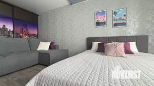 1-к квартира, посуточно, 40м2, 7/9 этаж