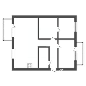 4-к квартира, вторичка, 140м2, 4/5 этаж