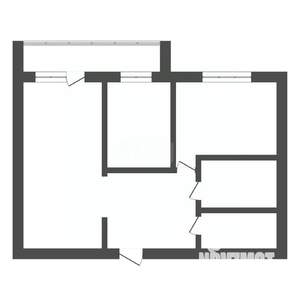2-к квартира, вторичка, 53м2, 6/9 этаж