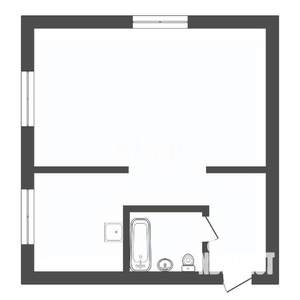 1-к квартира, вторичка, 30м2, 4/5 этаж