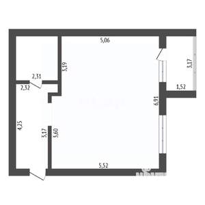 Студия квартира, вторичка, 50м2, 7/14 этаж