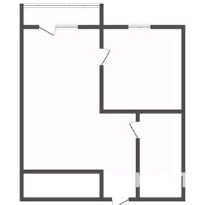 1-к квартира, вторичка, 39м2, 2/9 этаж