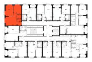 2-к квартира, вторичка, 50м2, 8/16 этаж