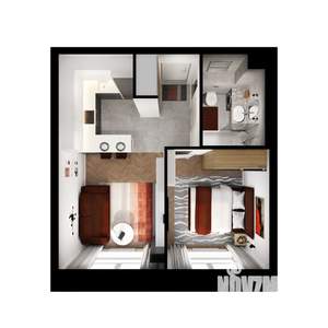 1-к квартира, вторичка, 34м2, 13/16 этаж