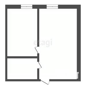 2-к квартира, вторичка, 41м2, 3/5 этаж