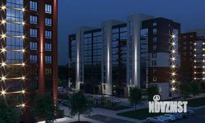 1-к квартира, строящийся дом, 38м2, 8/9 этаж