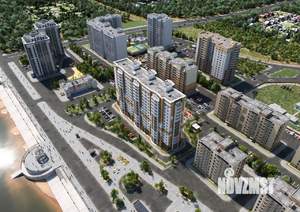 1-к квартира, строящийся дом, 40м2, 10/14 этаж