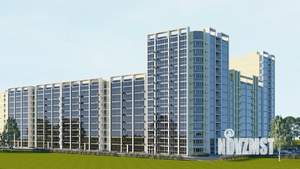 1-к квартира, строящийся дом, 39м2, 6/9 этаж