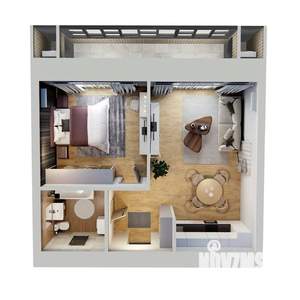 2-к квартира, строящийся дом, 60м2, 13/14 этаж