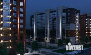 2-к квартира, строящийся дом, 51м2, 7/9 этаж