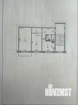 2-к квартира, вторичка, 50м2, 5/5 этаж