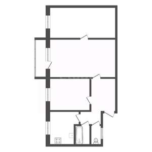 3-к квартира, вторичка, 56м2, 5/5 этаж