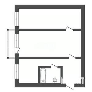 2-к квартира, вторичка, 45м2, 3/5 этаж