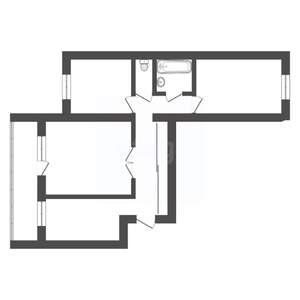 3-к квартира, вторичка, 61м2, 7/9 этаж