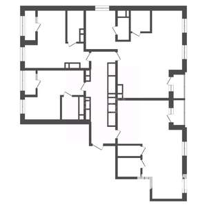 6-к квартира, вторичка, 190м2, 11/19 этаж