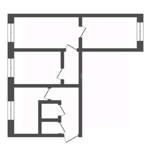 3-к квартира, вторичка, 70м2, 2/5 этаж