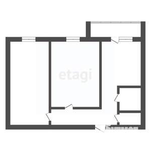 2-к квартира, вторичка, 54м2, 9/10 этаж