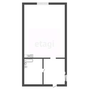 Студия квартира, вторичка, 20м2, 2/3 этаж