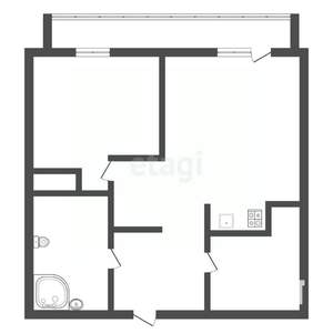 2-к квартира, вторичка, 66м2, 6/9 этаж
