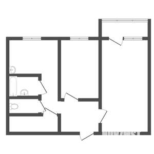 2-к квартира, вторичка, 53м2, 3/5 этаж