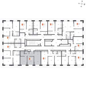 3-к квартира, вторичка, 53м2, 2/16 этаж