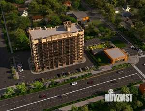 1-к квартира, строящийся дом, 30м2, 6/9 этаж