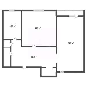 2-к квартира, вторичка, 75м2, 8/14 этаж