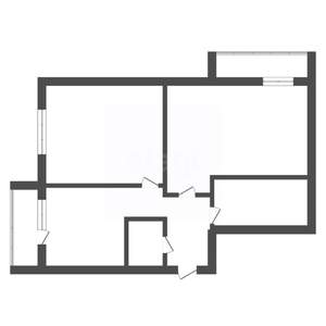 2-к квартира, вторичка, 55м2, 3/9 этаж
