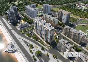 2-к квартира, строящийся дом, 50м2, 10/15 этаж