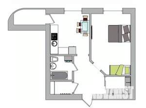 1-к квартира, вторичка, 42м2, 10/10 этаж