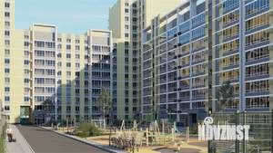 1-к квартира, строящийся дом, 38м2, 3/9 этаж