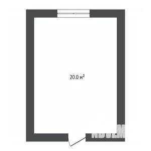Студия квартира, вторичка, 20м2, 2/3 этаж