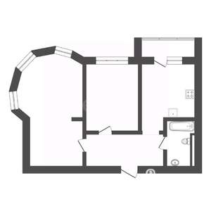 2-к квартира, вторичка, 75м2, 4/9 этаж