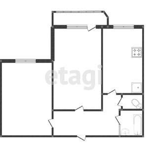 2-к квартира, вторичка, 57м2, 4/9 этаж