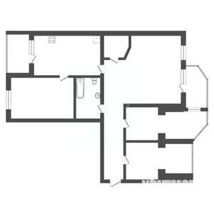3-к квартира, вторичка, 100м2, 2/6 этаж
