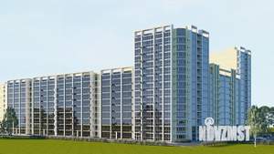 1-к квартира, строящийся дом, 38м2, 3/9 этаж