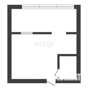 Студия квартира, вторичка, 29м2, 2/2 этаж