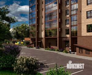 1-к квартира, строящийся дом, 42м2, 7/9 этаж