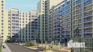 1-к квартира, строящийся дом, 39м2, 6/9 этаж