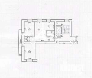 3-к квартира, вторичка, 85м2, 2/9 этаж