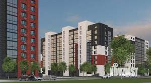 1-к квартира, строящийся дом, 38м2, 8/9 этаж