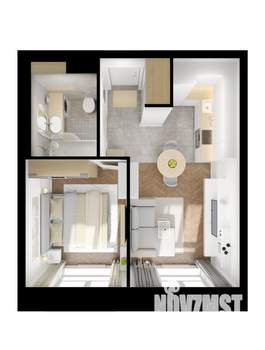1-к квартира, вторичка, 32м2, 9/9 этаж