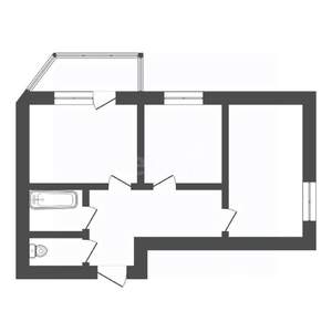 2-к квартира, вторичка, 71м2, 5/5 этаж