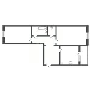 2-к квартира, вторичка, 58м2, 5/6 этаж